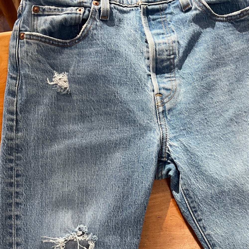 Levi’s 501 Women’s Distressed Jeans – W28 L26 - Picture 9 of 13
